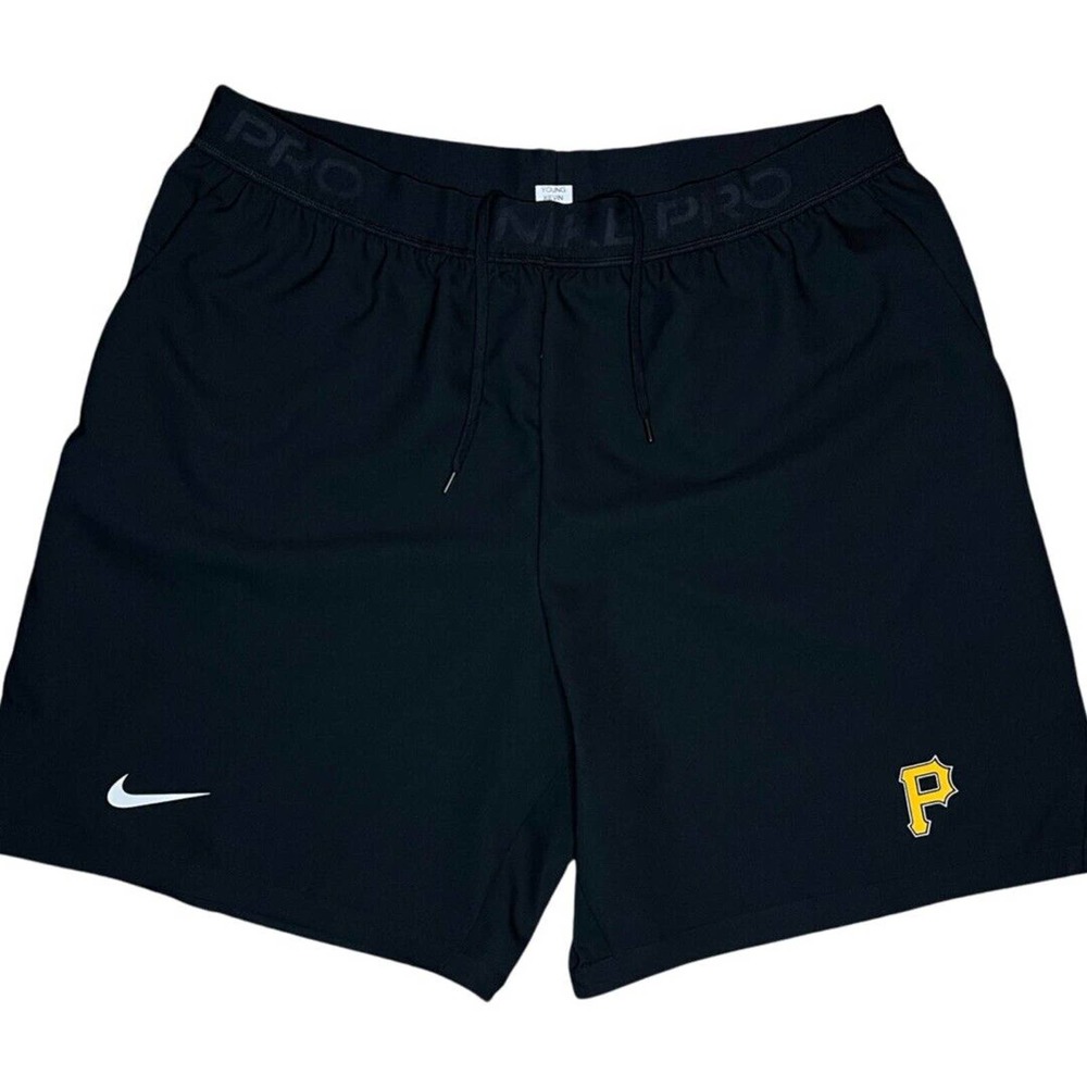Pittsburgh Pirates Nike Team Issued Player Kevin Young Flex Vent Shorts Size 2XL